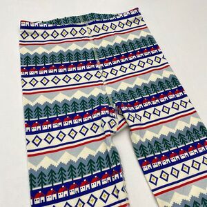 Hanna Andersson Sleep Pants Organic Cotton Winter Trees House Boys Girls 12